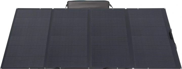 Panel diellor EcoFlow 400W, palosshëm, IP67, i zi