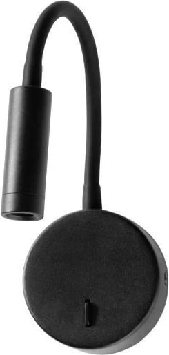 Dritë muri LED MEGAMAN 3W, Ø9 x H39cm, E zezë