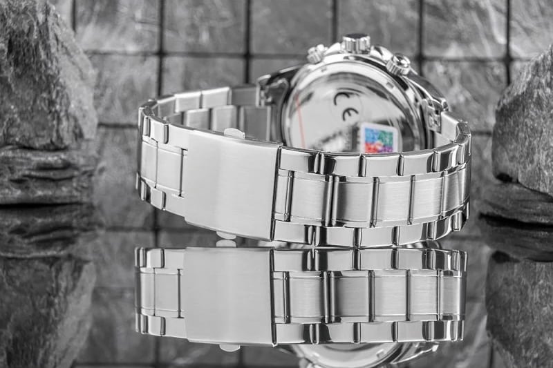 Orë dore për meshkuj Skmei, argjendtë