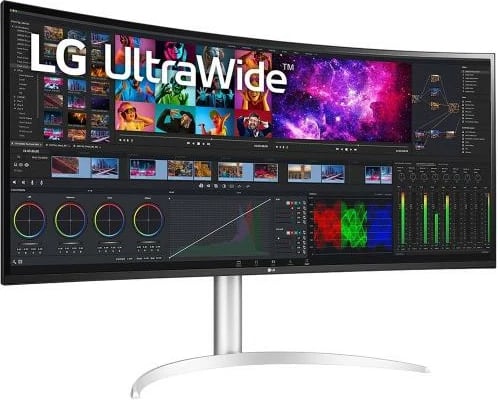 Monitor UltraWide, LG, 40WP95XP-W, 40" 5K2K 5120x2160 Nano IPS HDR10, Thunderbolt 4 96W, bardhë