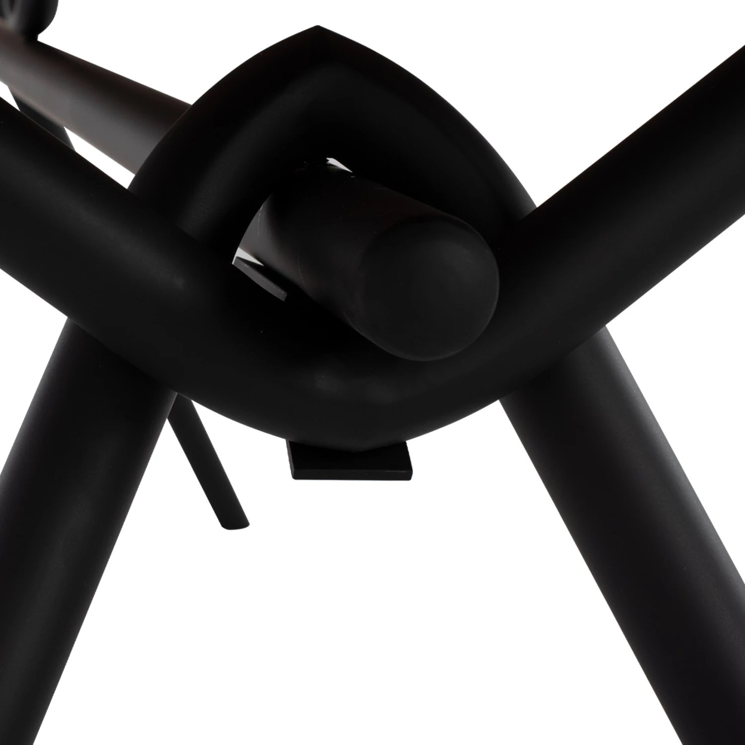 Tavolinë ngrënieje MANDY, MDF, ngjyrë arre, këmbë metali, 220x90x75 cm