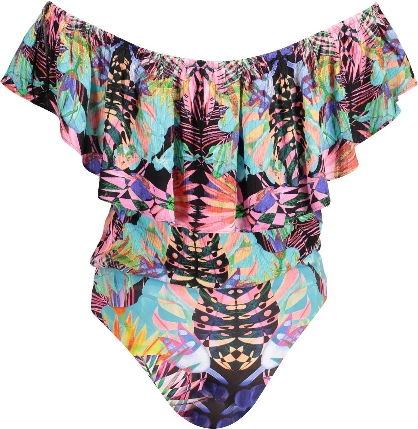 Body për femra DESIGUAL, e zezë