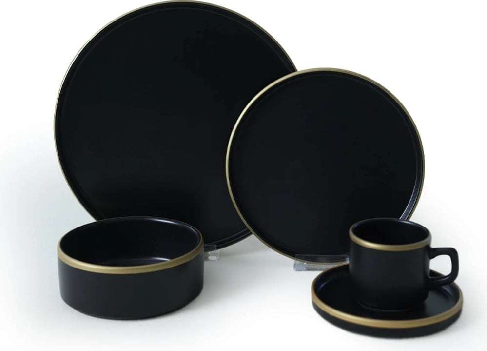 Set darke 20 pjesësh Hermia Concept, X00018939, ngjyrë e zezë mat Set darke 20 pjesësh Hermia Concept, X00018939, ngjyrë e zezë mat