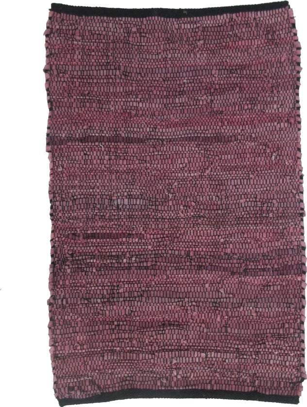 Qilim lëkure, ngjyrë vjollcë, 60x90cm