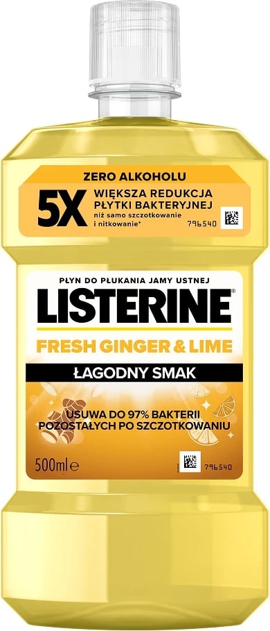 Shpëlarës goje Listerine Ginger & Lime 500ml