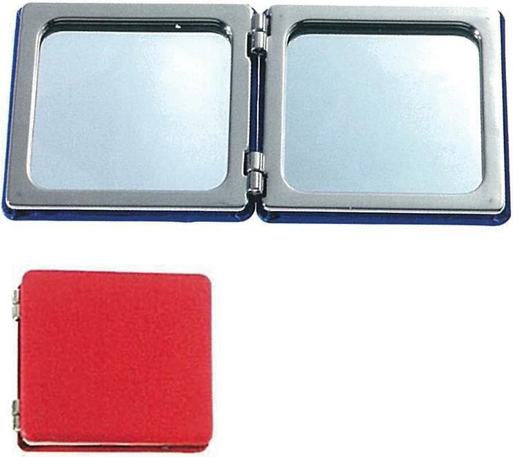 Pasqyrë xhepi NEXT 6x6x1cm, e kuqe