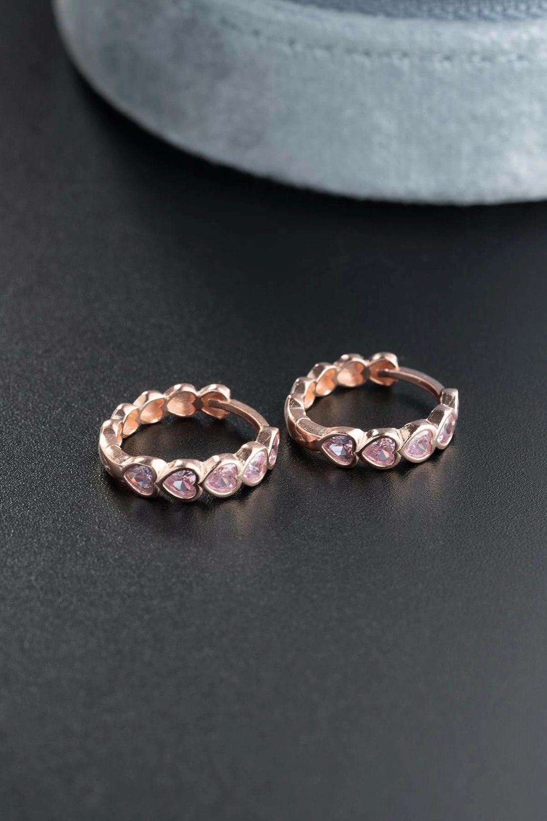 Vathë argjendi ngjyrë rozë gold Jumeon, NRZ999774