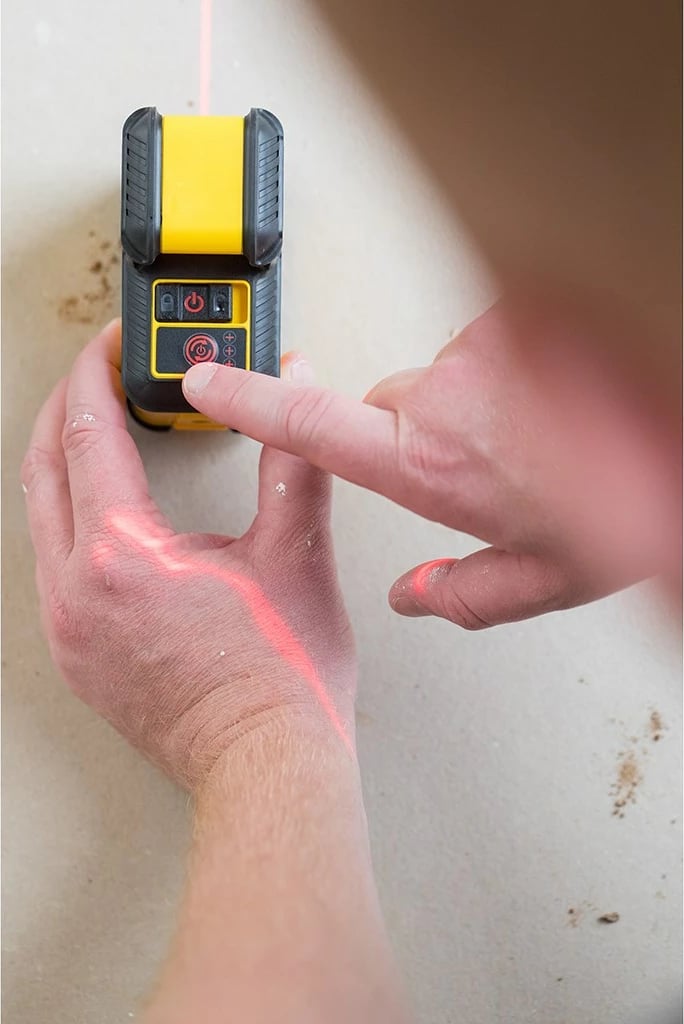 Nivel lazer Stanley STHT77504-1, 360°, rreze e kuqe, me bateri, verdhë/zezë