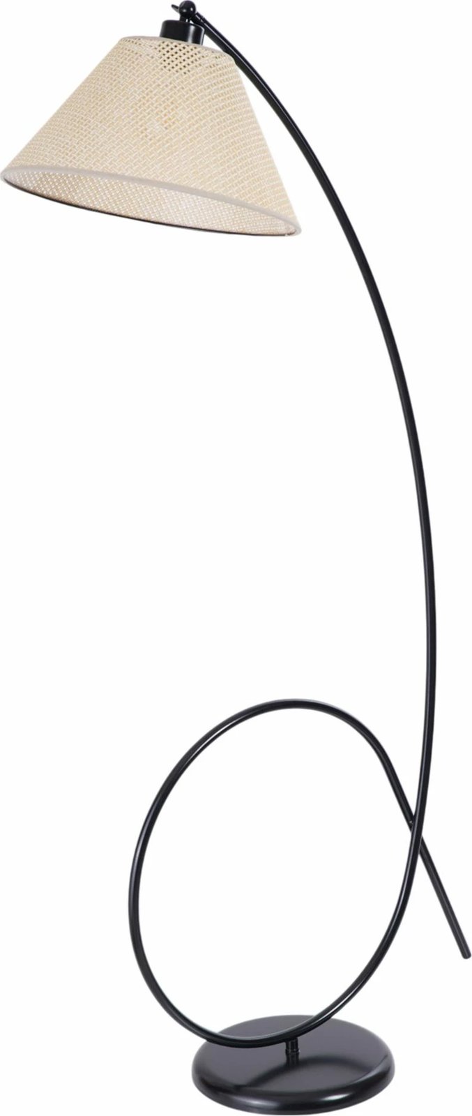 Llambë dyshemeje Opviq, krem dhe e zezë, 8965-5