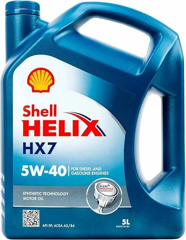 Vaj Shell 5w-40 Hx7 5l Hx7 5