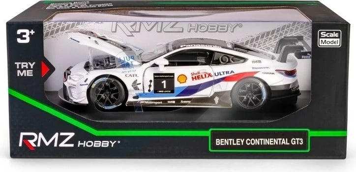 Model makine RMZ Hobby Bentley Continental GT3, për fëmijë 3+