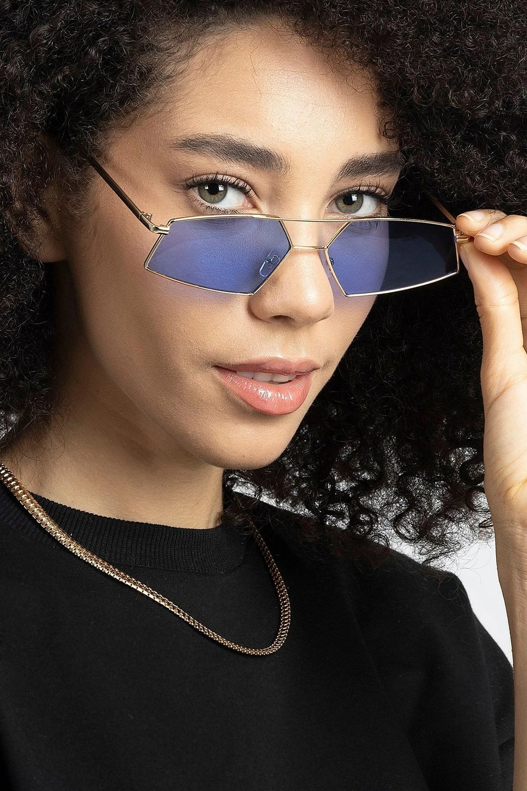 Syze dielli për gra, Jumeon, Pl21Kg095R007, ngjyrë ari dhe kaltër