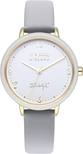 Orë dore MR WONDERFUL WR20400, e bardhë me rrip gri