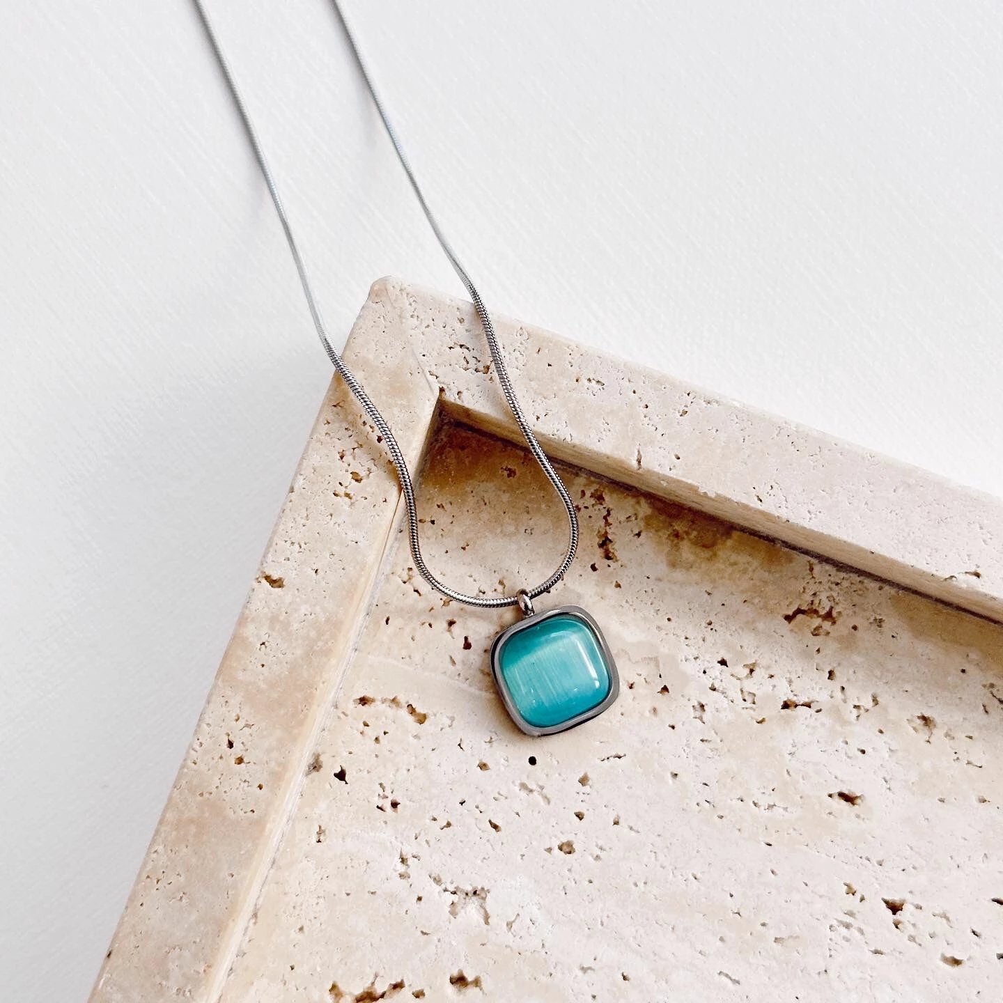 Varëse çeliku Jumeon, ngjyrë argjendi-turkuaz, Wave Grey