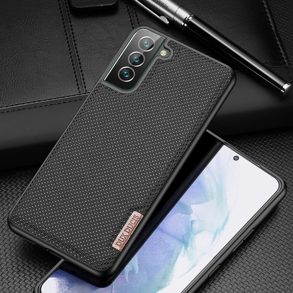 Mbështjellës Dux Ducis Fino për Samsung Galaxy S22+, najlon, Gjelbër