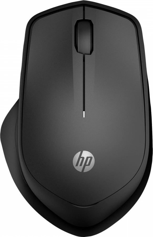 Maus, HP, 280 Silent 19U64AA#ABB, wireless 2.4 GHz, 1200 DPI, 3 butona, optik për dorën e djathtë, e zezë