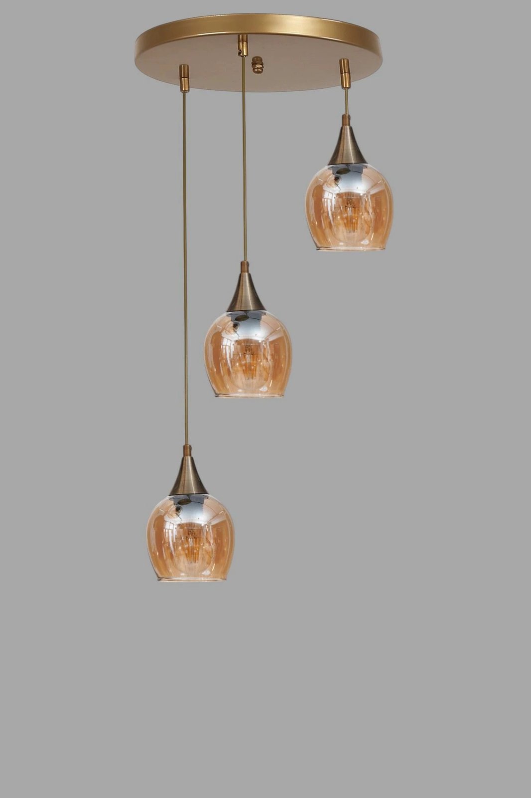 Llambë tavani Opviq, ngjyrë mjaltë dhe ari, 9062-3