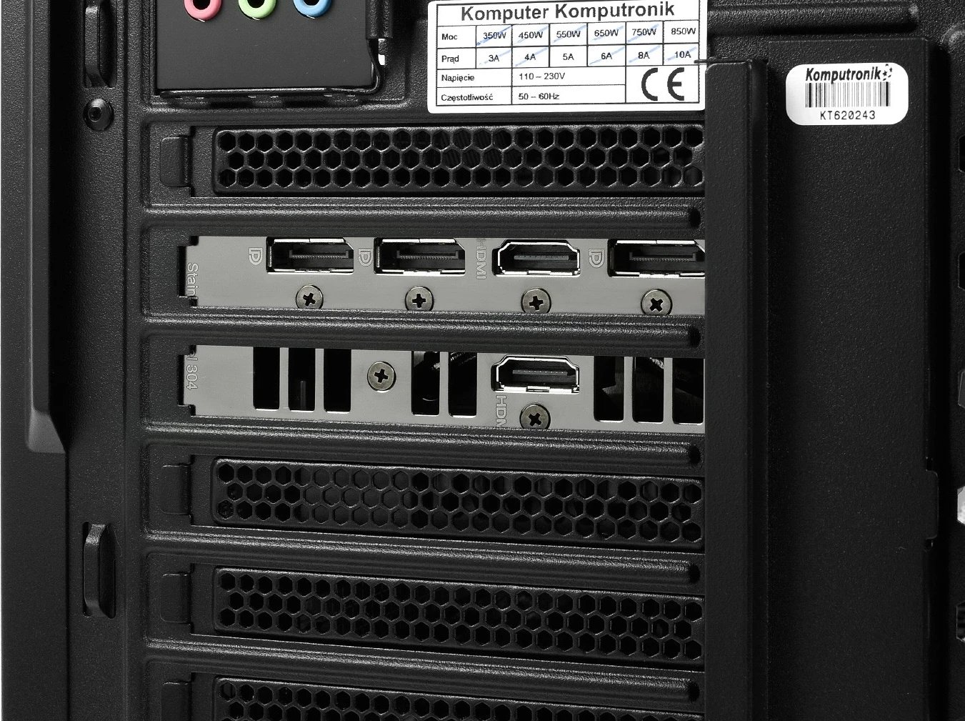 Kompjuter Komputronik Ultimate X714 [L24] i7, RTX 4080 Super, 64GB, 4TB+8TB, W11 Pro, e zezë