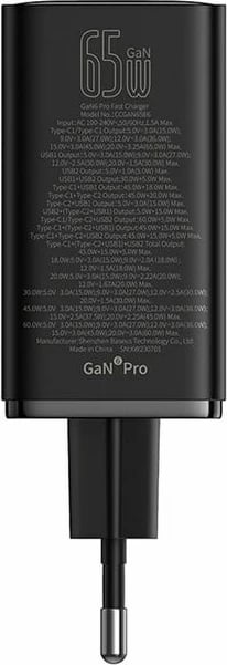 Karikues Baseus GaN6 Pro Universal, i zi