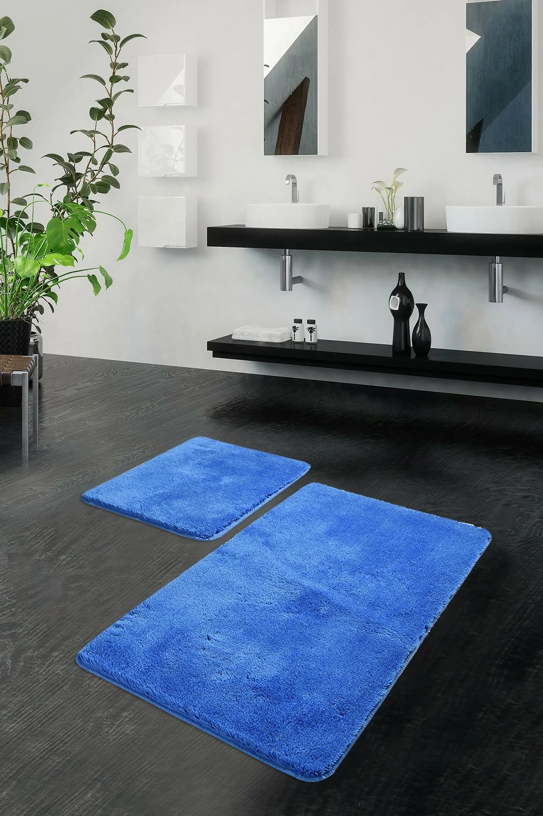 Set tapetash për banjo akrilik, 2 copë, ngjyrë kaltër, Mijolnir, Havai