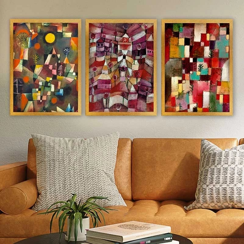 Pikturë dekorative me kornizë (3 copë), Wallity, 3AC_UN811500 _3545