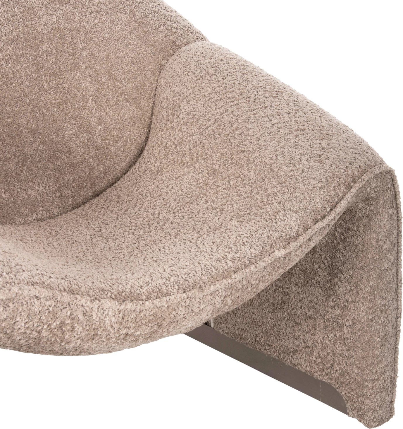 Karrige SPINER FH9599.08, pëlhurë boucle, ngjyrë bezhë, 81x64x74H cm Karrige SPINER FH9599.08, pëlhurë boucle, ngjyrë bezhë, 81x64x74H cm