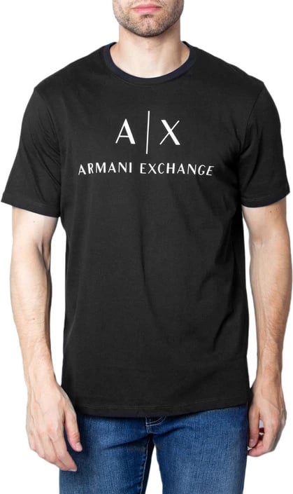 Maicë Armani Exchange për meshkuj, e zezë