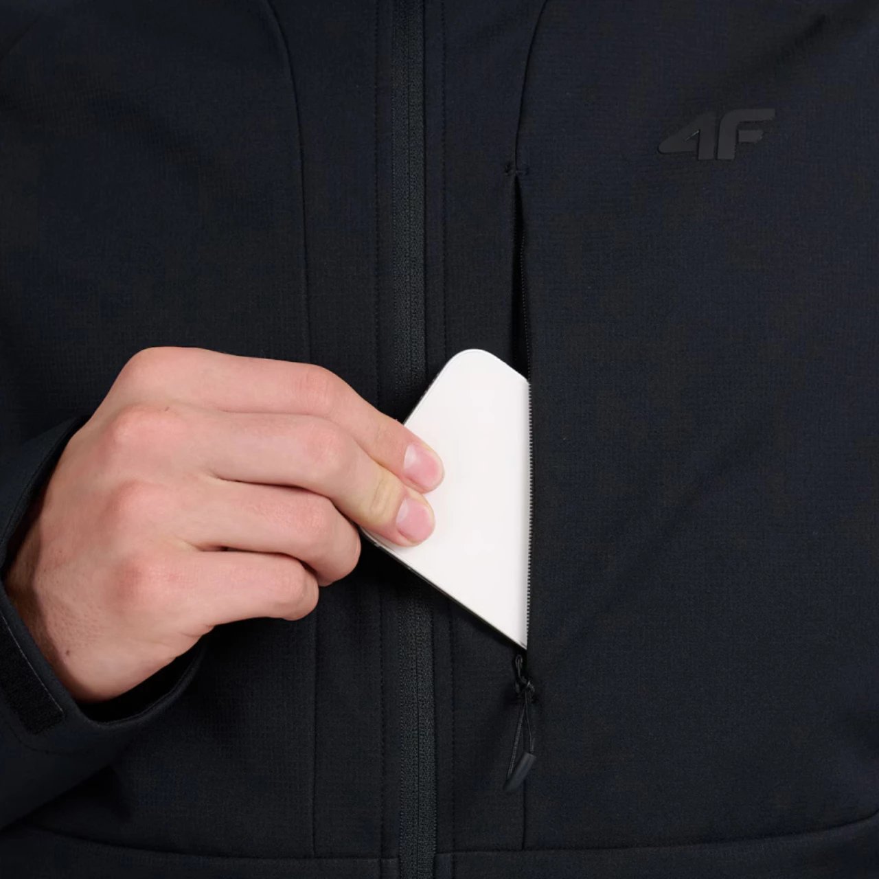 Jakne për meshkuj 4F, e zezë