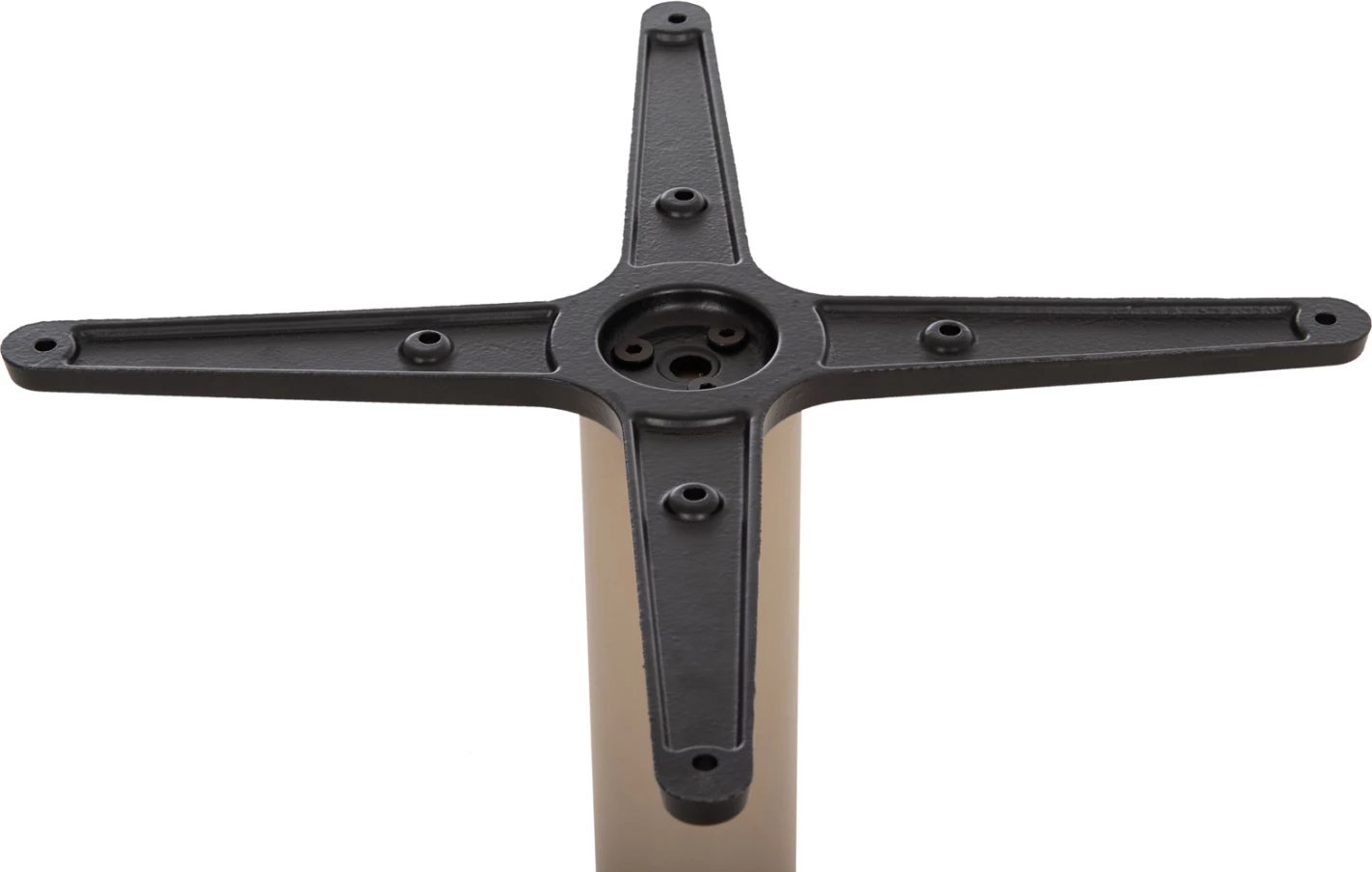 Këmbë tavoline alumini, ngjyrë kapuçino, FH475.25, 46x46x72cm