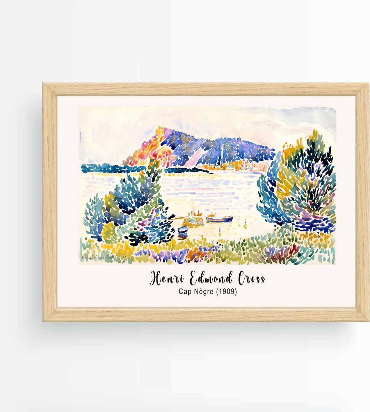 Pikturë dekorative me kornizë, shumëngjyrëshe, NC3305923-3545