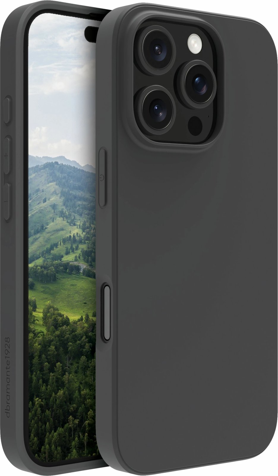 Mbështjellës dbramante1928 Greenland për iPhone 16 Pro Max, e zezë