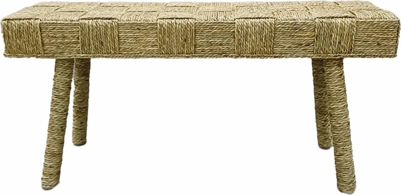 Stool me litar, ngjyrë natyrale, 94.5x29.5x45 cm