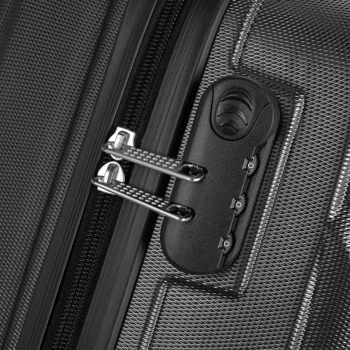 Valixhe udhëtimi Zoozie Bags, Wexta Wx-300, mesatare, e zezë