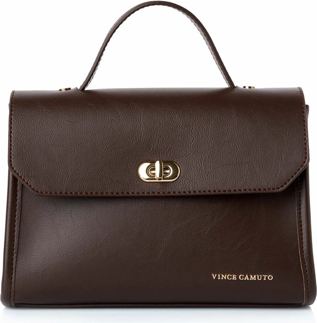 Çantë dore, ngjyrë çokollate, Vince Camuto, Gela