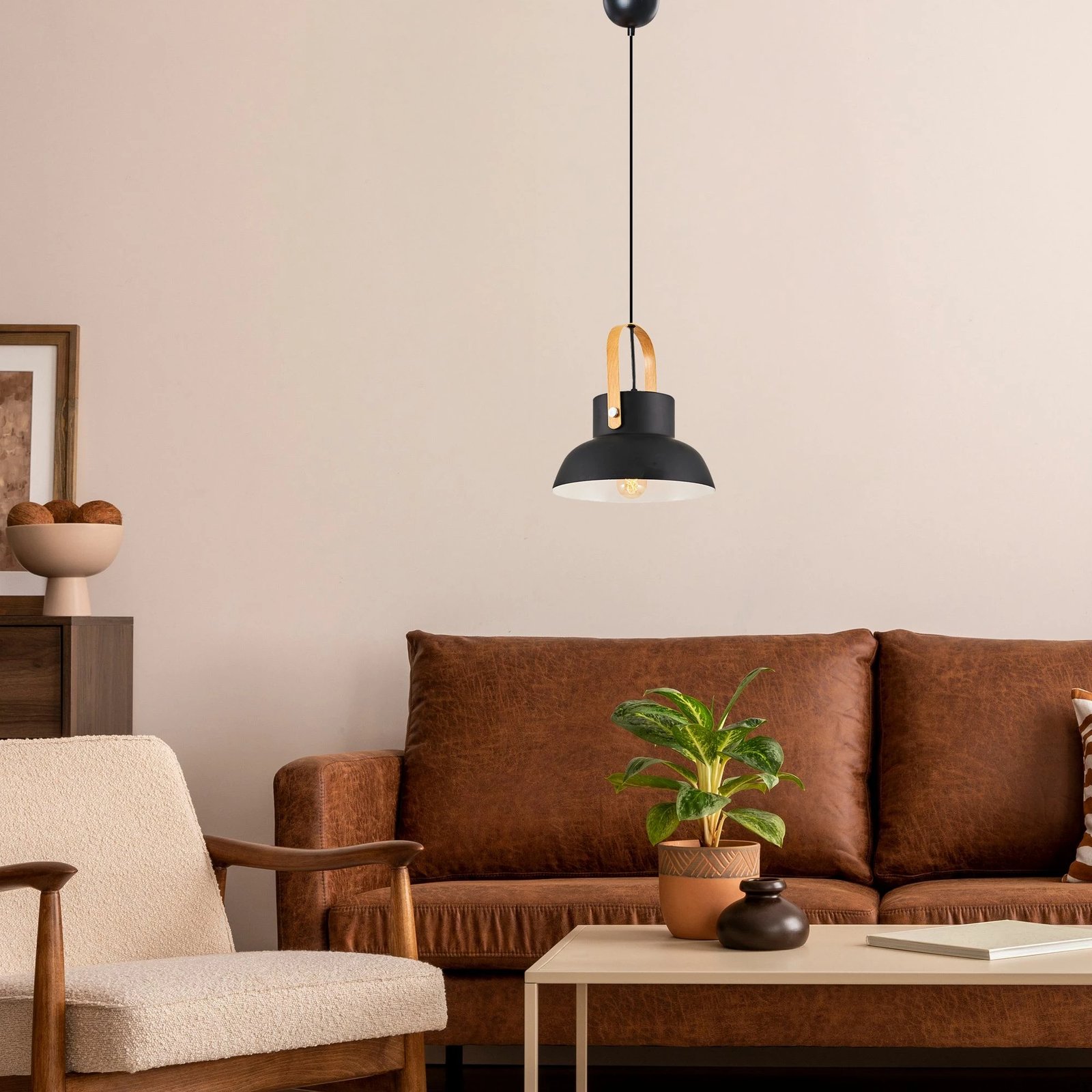 Llambë tavani Opviq, L1572, e zezë