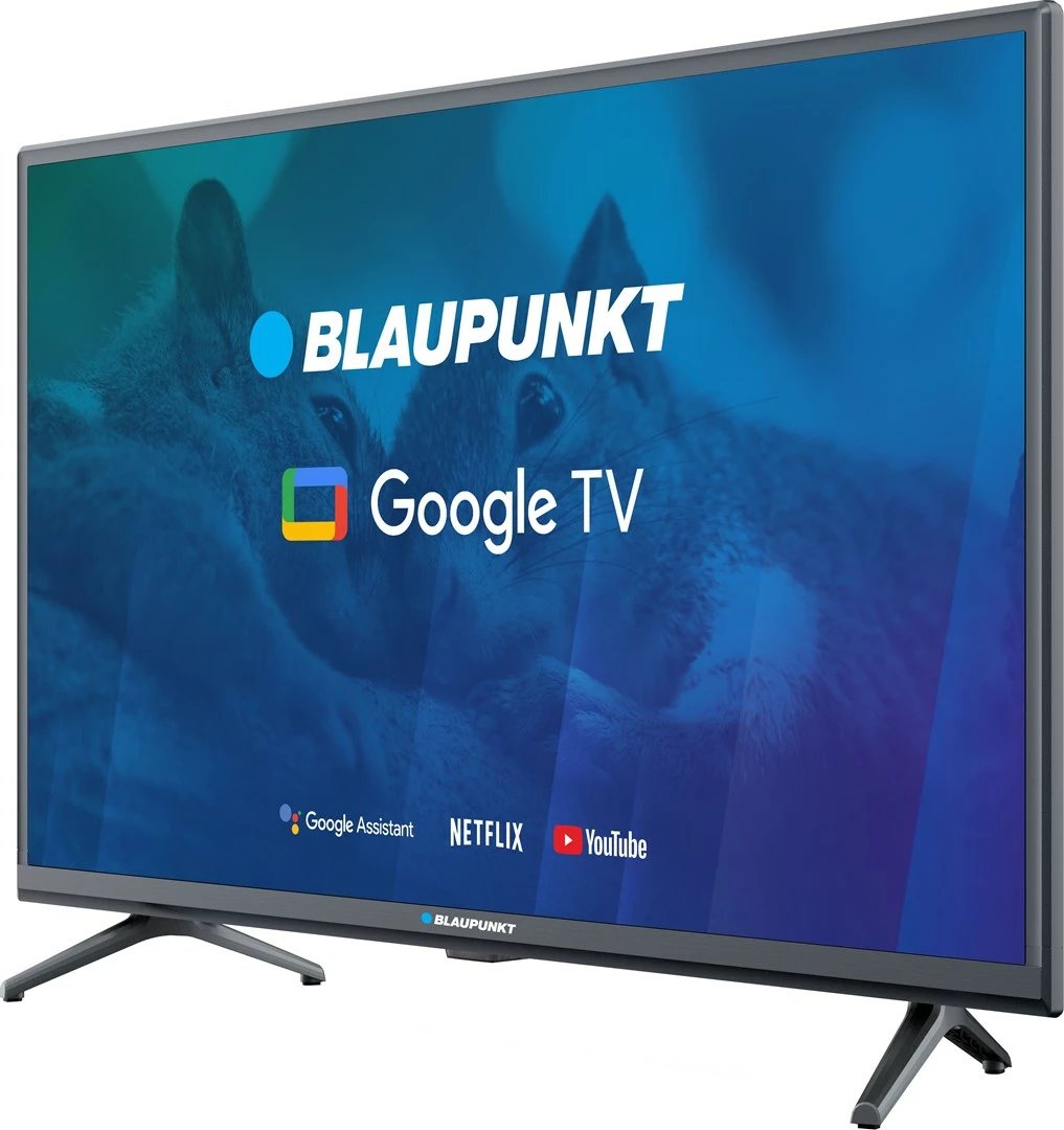 TV 32" Blaupunkt 32HBG5000S HD DLED, GoogleTV, Dolby Digital, WiFi 2,4-5GHz, BT, e zezë