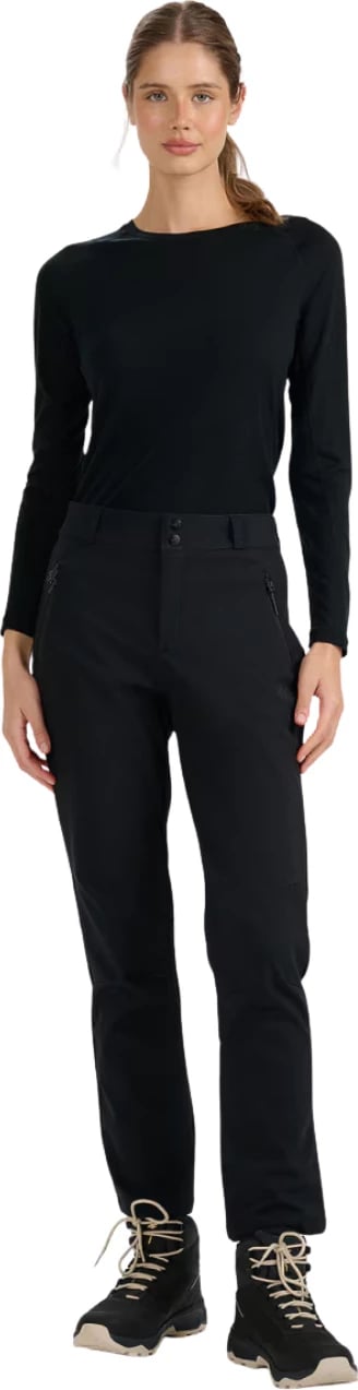 Pantallona trekking për femra 4F, të zeza