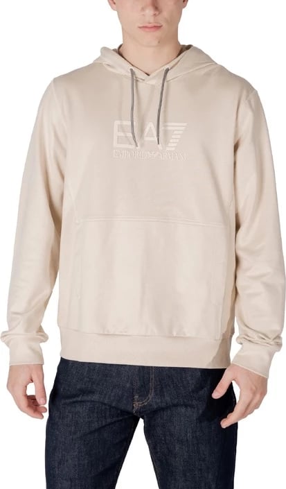 Felpa për meshkuj Ea7, beige