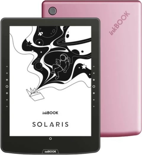 Lexues elektronik InkBOOK Solaris, 6", 32 GB, E-ink, Rozë