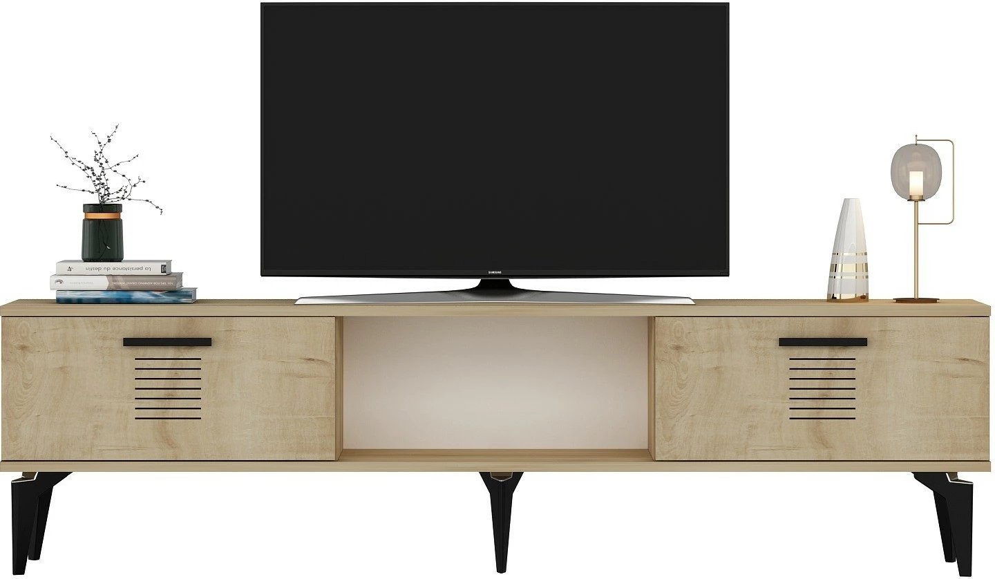 Komodë TV Hanah Home, Asimo, ngjyrë lisi Sapphire Oak