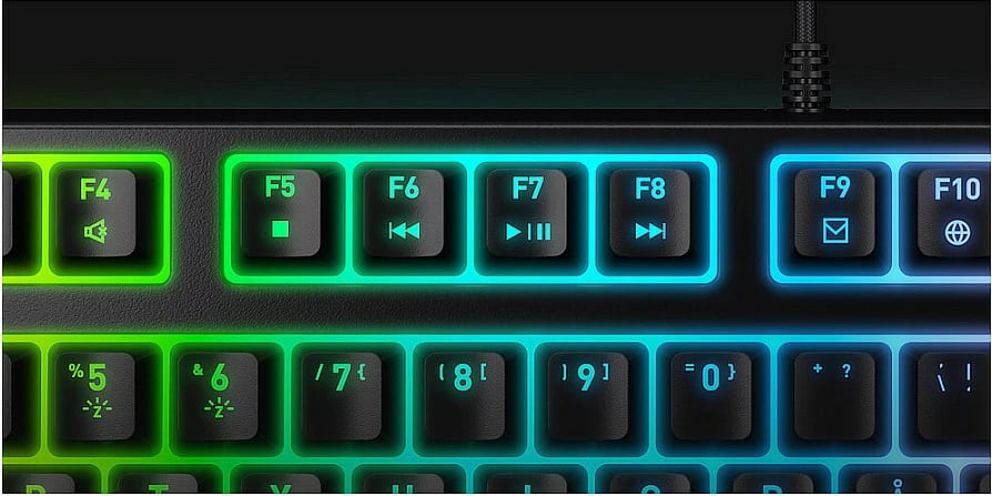 Tastierë Cherry XTRFY K4V2 TKL, RGB, e bardhë