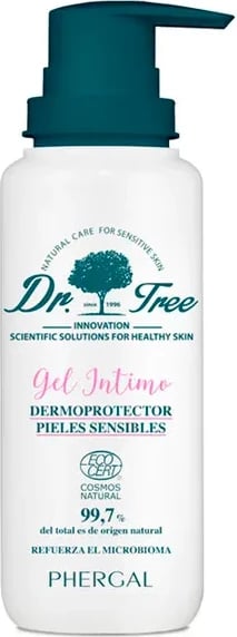 Xhel intim për lëkurë të ndjeshme Dr. Tree Eco 200ml