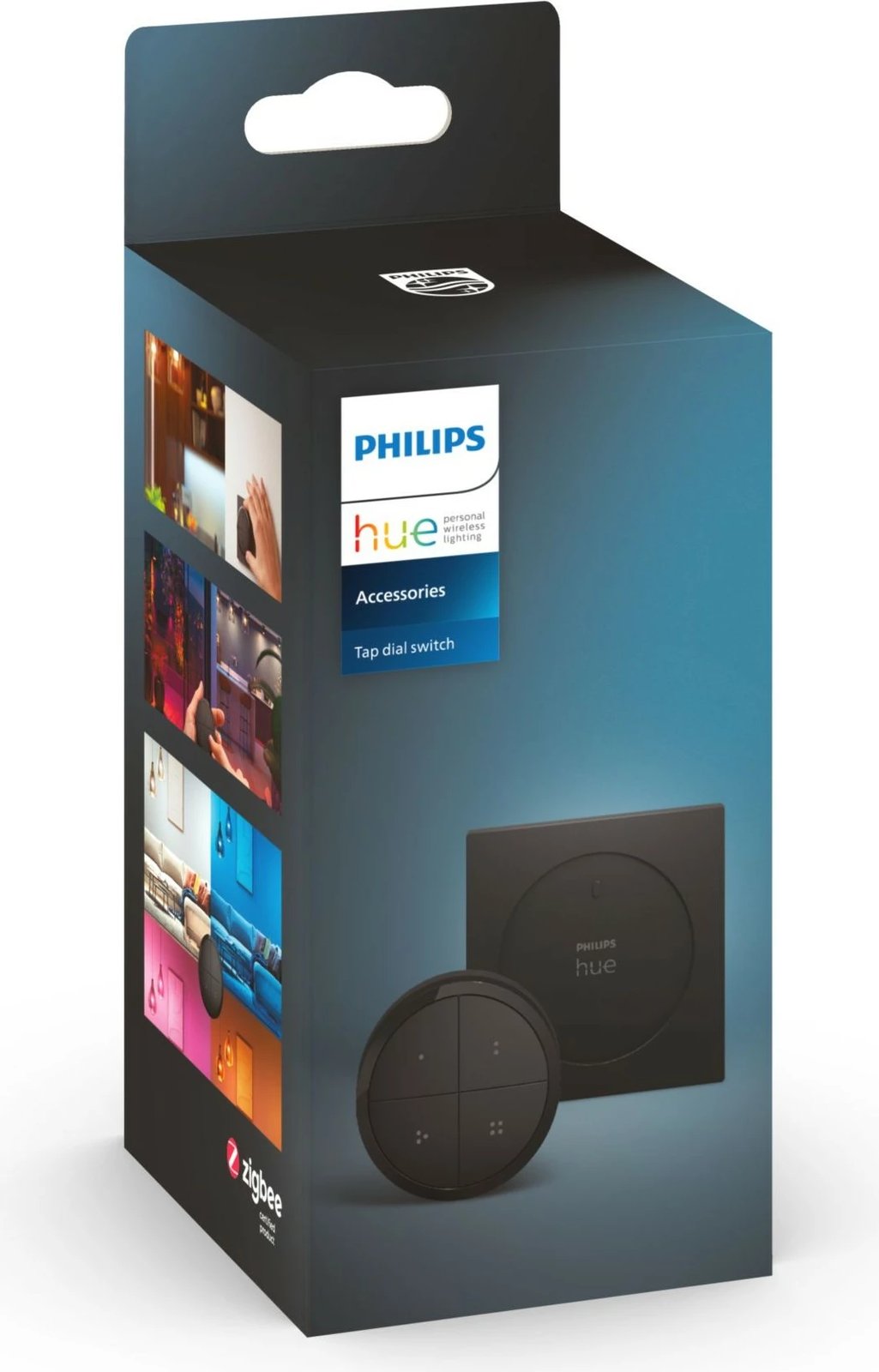 Switch Philips Hue Tap dial, Wireless, Plastikë, IP20, Zi Switch Philips Hue Tap dial, Wireless, Plastikë, IP20, Zi