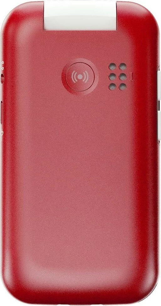 Celular Doro 2820, Clamshell, Single SIM, 2.8", Bluetooth, 1000 mAh, Kuq, Bardhë