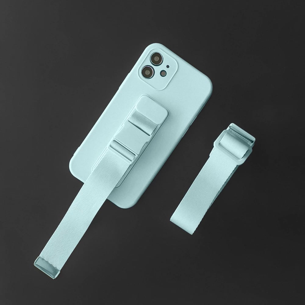 Mbështjellës Hurtel për iPhone 12 Pro me litar, e kuqe