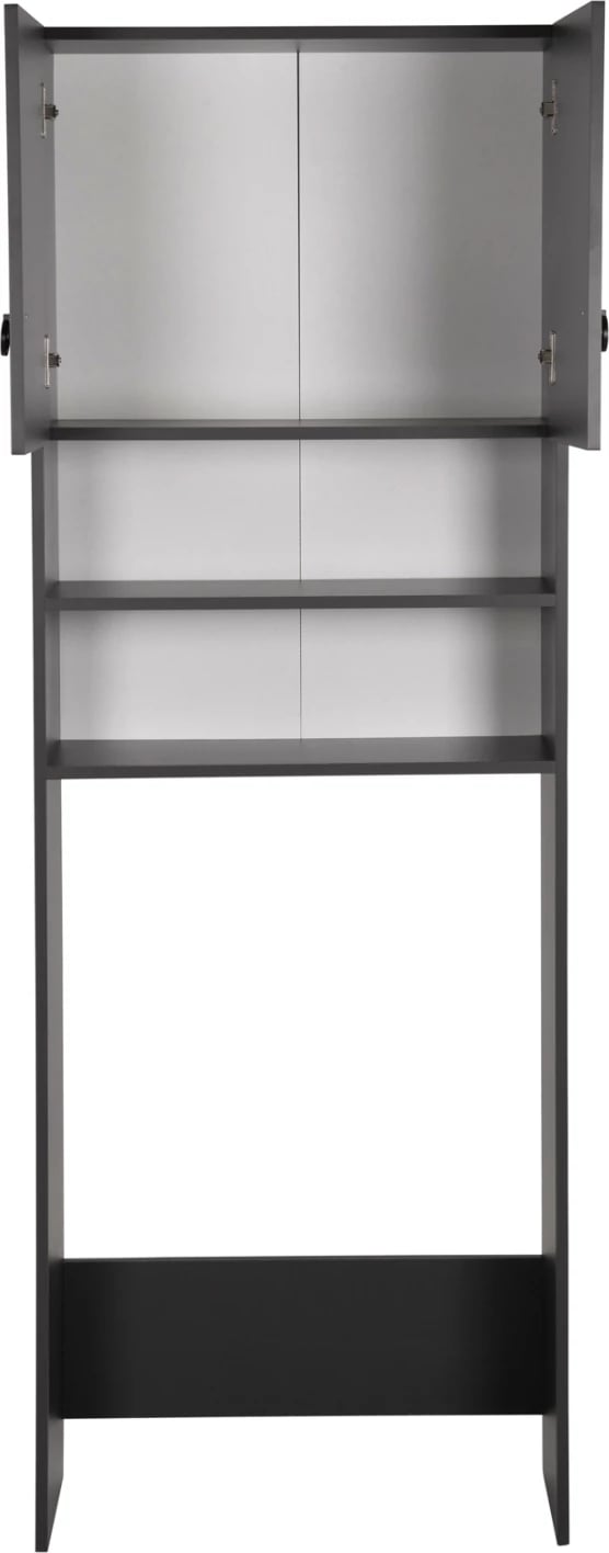 Mobilje për lavatriçe TERRY FH9122.13 me kabinet dhe rafte melamine gri 64x29x181H cm
