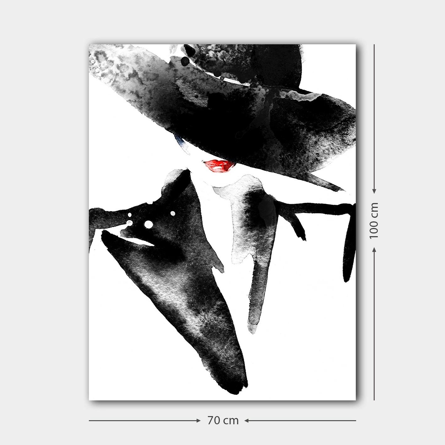 Pikturë dekorative në kanavacë, shumëngjyrëshe, 70x100cm, 199917743_70100