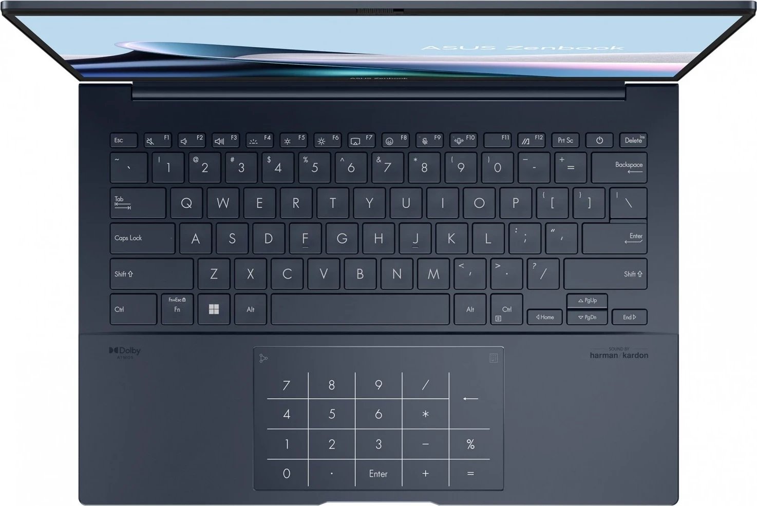 Ultrabook Asus ZenBook 14 UX3405, Intel Core Ultra 9, 32GB RAM, 1TB SSD, 14" OLED, Granatowy