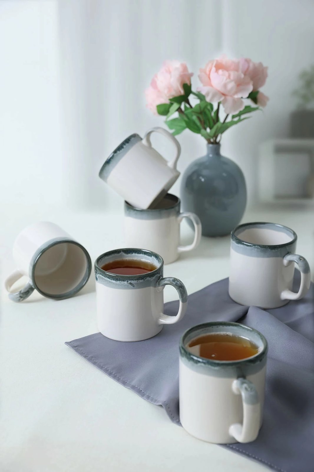 Set gotash (6 copë), Hermia Concept, X00017775, ngjyrë platinium Set gotash (6 copë), Hermia Concept, X00017775, ngjyrë platinium