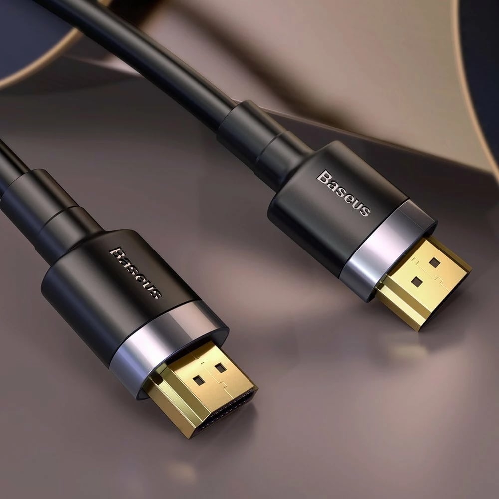 Kabllo HDMI Baseus Cafule CADKLF-F01, 2m, 4K 60Hz, e zezë